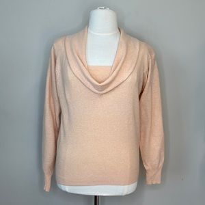 Liz Claiborne Peachy Lambswool Sweater